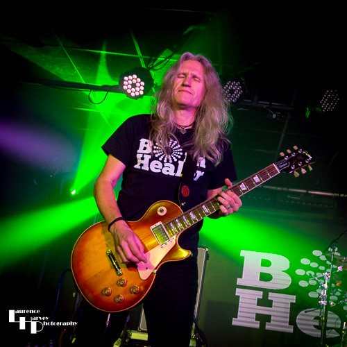 Born Healer: Iain Black on guitar