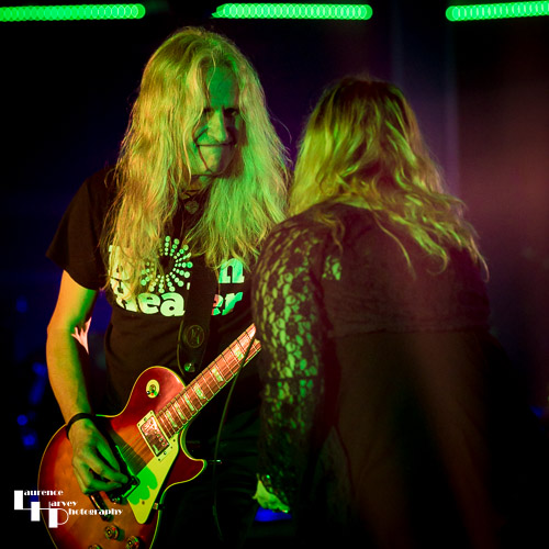 Born Healer: Helen Turner on vocals & Iain Black on guitar