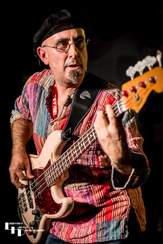 Ant Wellman on bass