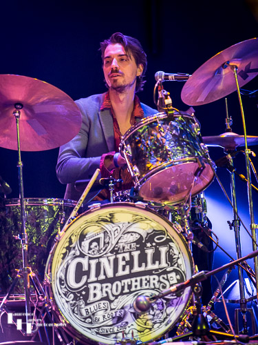 Alessandro Cinelli on drums