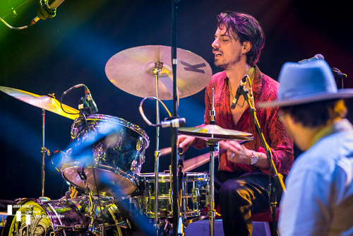 Alessandro Cinelli on drums