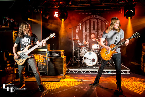 Crooked Shapes on stage at HRH A.B.C.