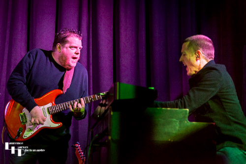 Danny Bryant on guitar & vocals, Stevie Watts on keys