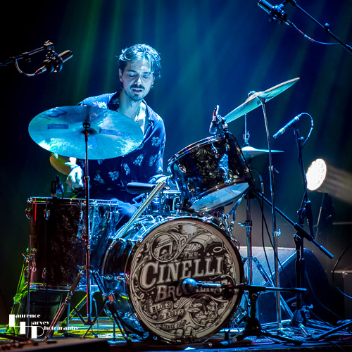 Alessandro Cinelli on drums