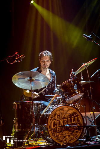 Alessandro Cinelli on drums