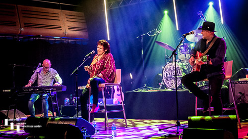 Dana Gillespie & The London Blues Band on stage at The Apex
