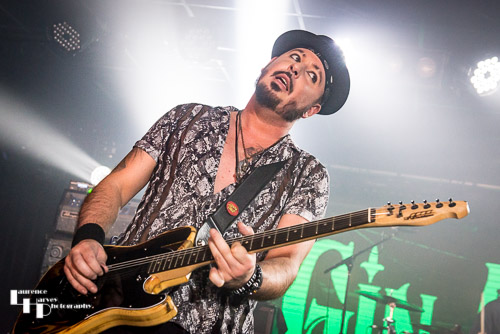 Byron 'Beej' Garbett on guitar