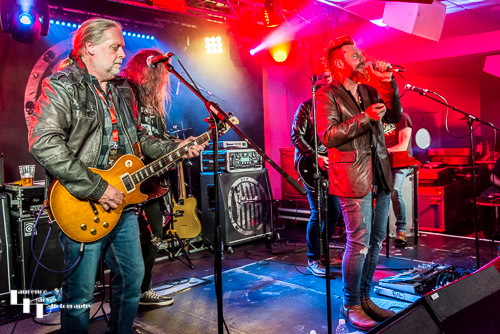 The Nile Deltas on stage at HRH A.B.C.