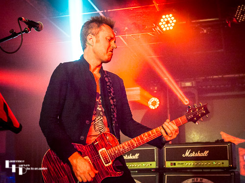 Simon McBride on vocals & guitar