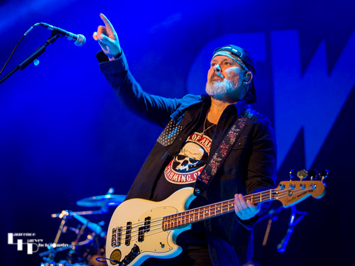 Lee Small on bass