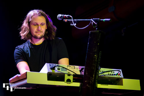 Tom Cory on keyboards