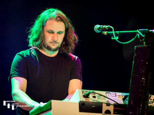 Tom Cory on keyboards