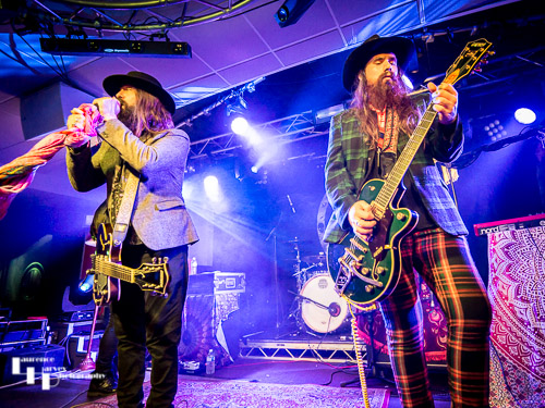 John Hartwell on vocals & rhythm guitar, Arran Day on lead guitar