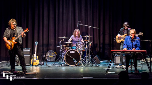 Catfish on stage at The Corn Hall