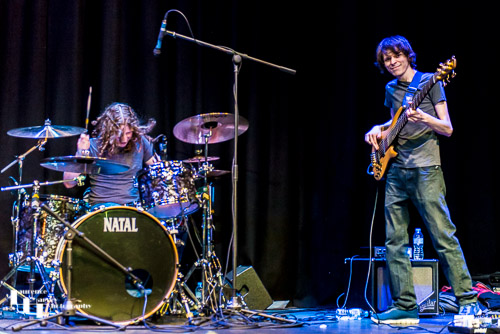 Kev Hickman on drums & Adam Pyke on bass