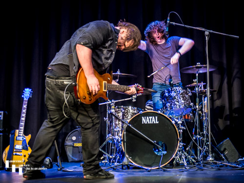 Matt Long on guitar & vocals, Kev Hickman on drums