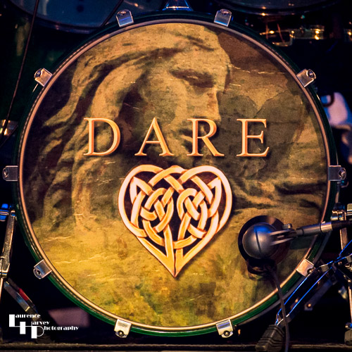 Dare's kick drum skin