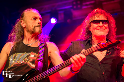 Darren Wharton on vocals & Nigel Clutterbuck on bass