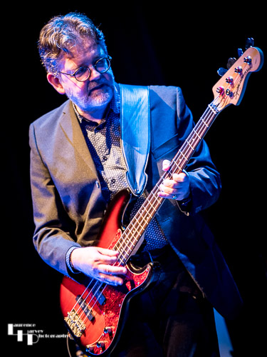 Paul Mallatratt on bass