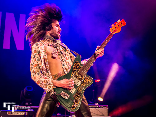 PY Letellier on bass
