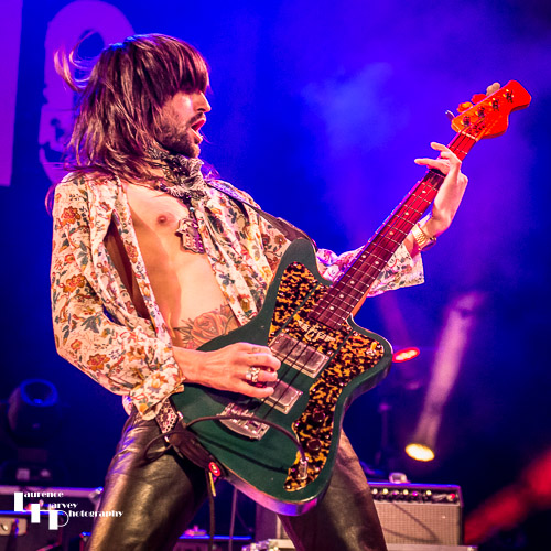 PY Letellier on bass