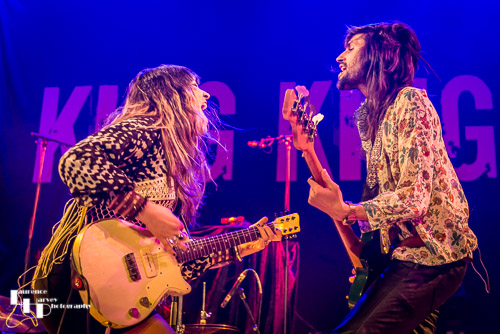 Lee-la Baum on vocals & guitar, PY Letellier on bass