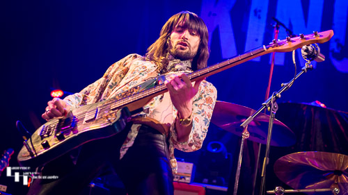 PY Letellier on bass
