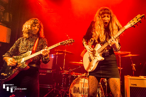 Lee-la Baum on vocals & guitar, Tom Shemer on guitar