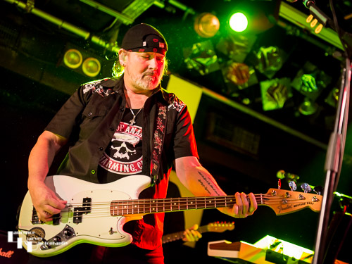 Lee Small on bass