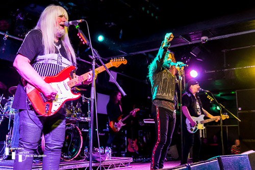 The Sweet on stage at The Waterfront