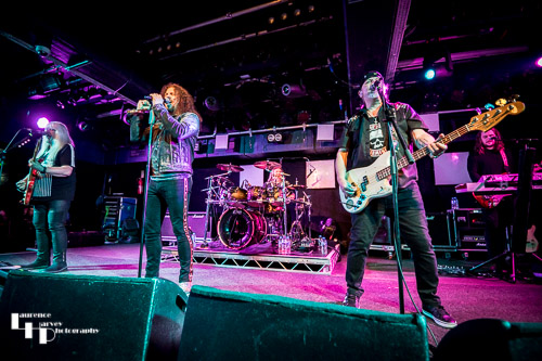 The Sweet on stage at The Waterfront