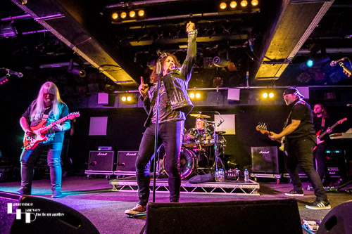The Sweet on stage at The Waterfront
