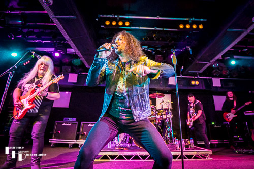 The Sweet on stage at The Waterfront