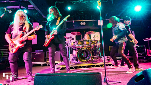 The Sweet on stage at The Waterfront