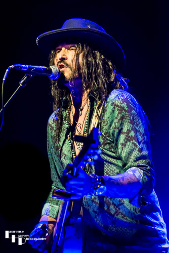 Troy Redfern on slide guitar & vocals