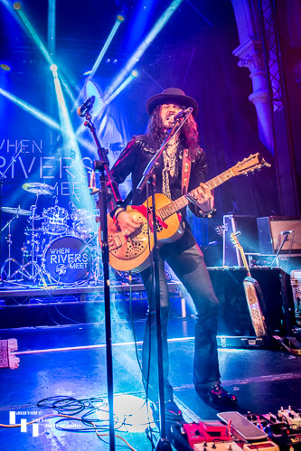 Troy Redfern on slide guitar & vocals