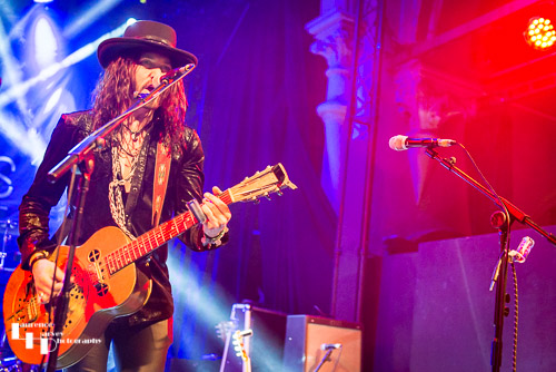 Troy Redfern on slide guitar & vocals