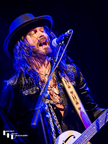 Troy Redfern on slide guitar & vocals