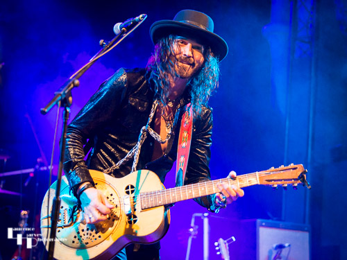 Troy Redfern on slide guitar & vocals