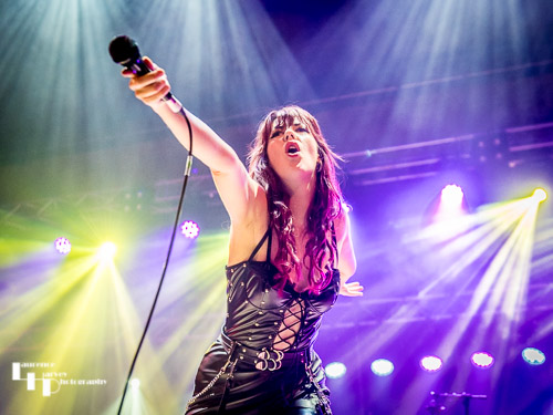 Bastette - Caroline Kenyon on vocals. Published in Bury Free Press - 9th Sept 2023  & Haverhill Echo - 7th September 2023

Bury Free Press Text - Leather clad Caroline Kenyon, lead singer of rock band Bastette engaging with the crowd at the recent Just Push Play Festival held at The Apex in aid of St. Nicholas' Hospice. I was in the right place at the right time with my camera setup just right for this transient action shot.  It's great when the planets align.