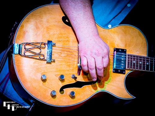 Christy O'Hanlon's guitar up close