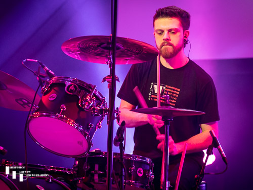 Tom Gardner on drums