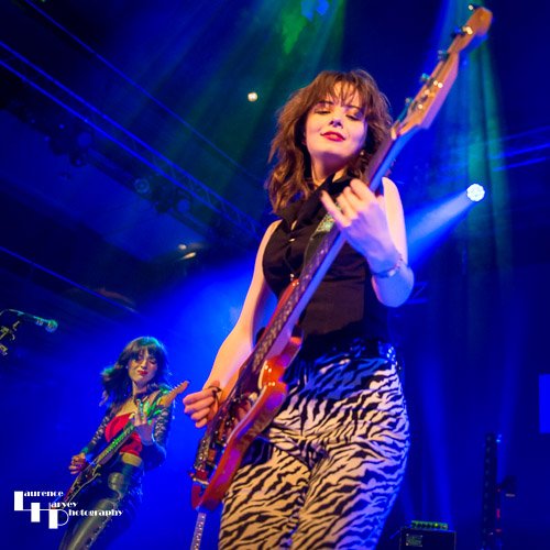 Mollie McGinn on vocals & bass