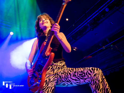 Mollie McGinn on vocals & bass