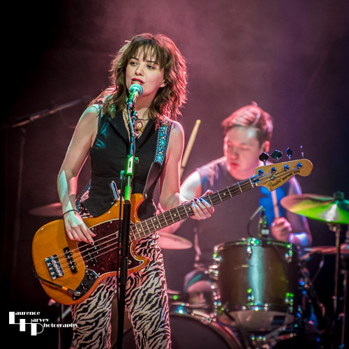 Mollie McGinn on vocals & guitar, Jimmy on drums