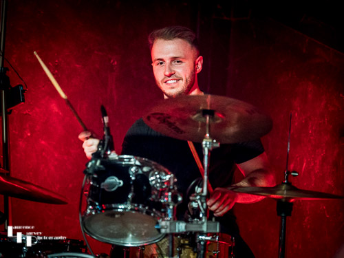 Matt Furness on drums
