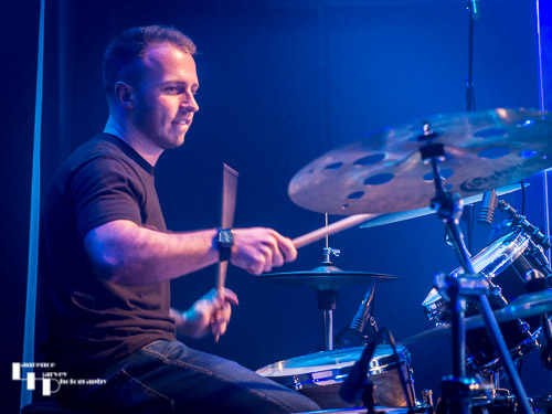 Matt Furness on drums