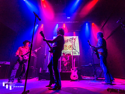 Free & Co. on stage at Sudbury Quay Theatre