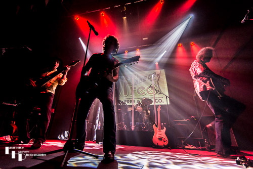 Free & Co. on stage at Sudbury Quay Theatre