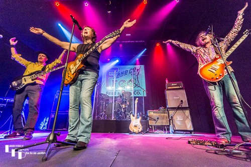 Free & Co. on stage at Sudbury Quay Theatre